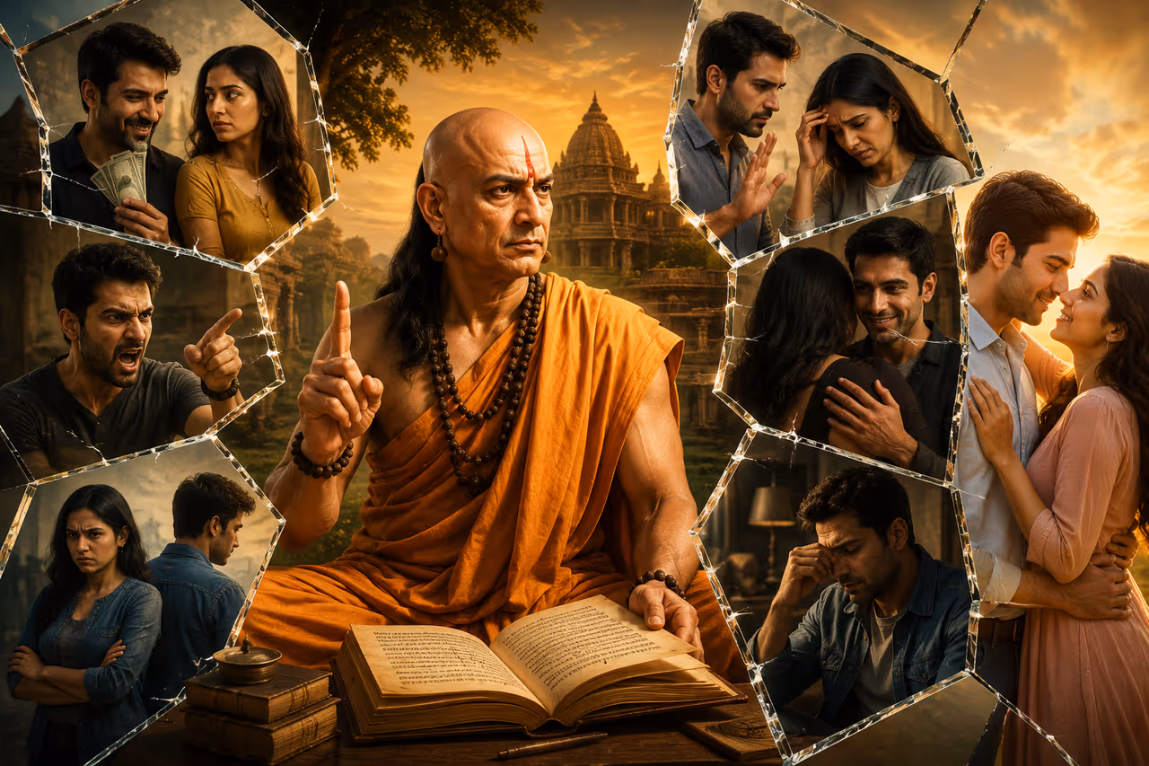 చాణక్య నీతి ఏం చెబుతోంది..? చాణక్య నీతి ఏం చెబుతోంది..?