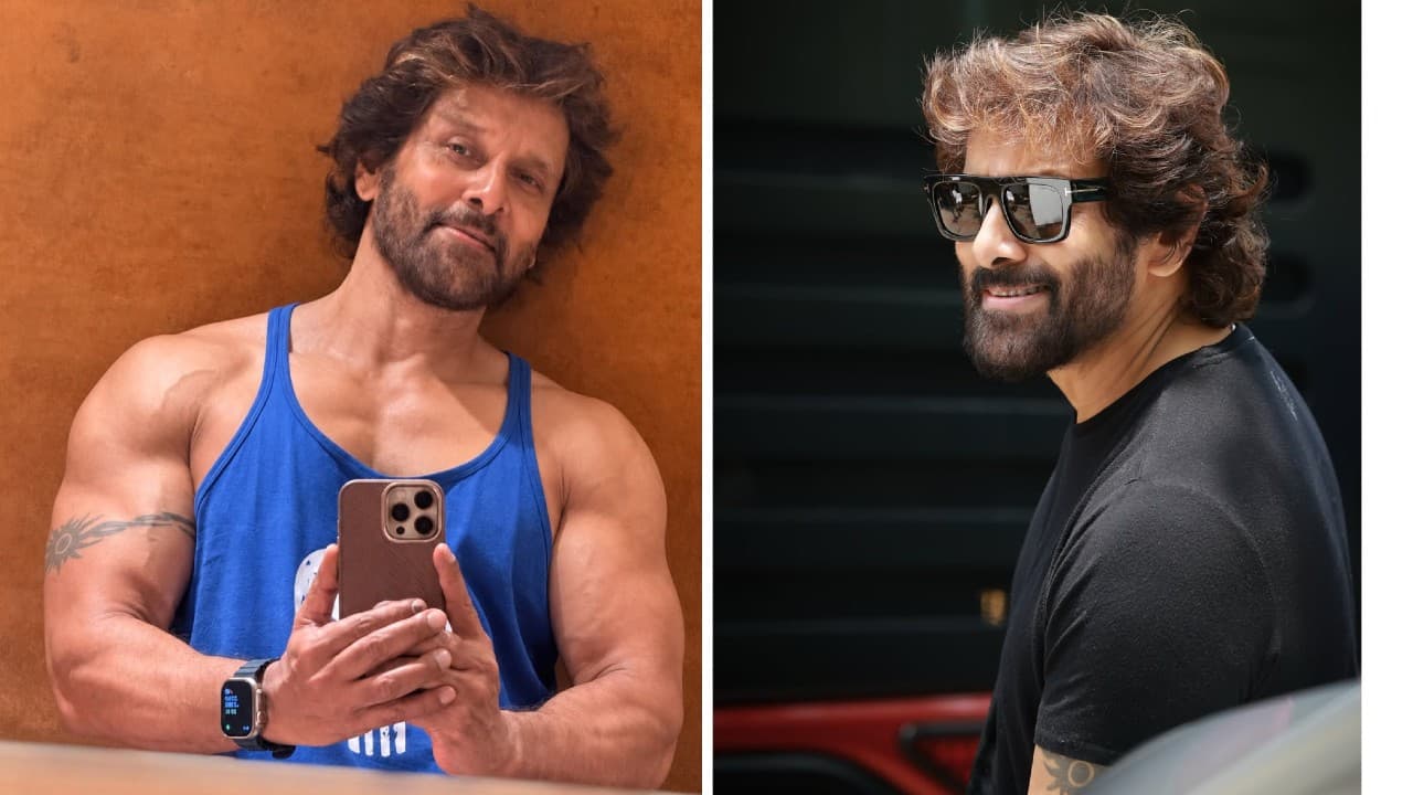 కుర్రాడిలా మెరిసిపోతున్న విక్రమ్.. కుర్రాడిలా మెరిసిపోతున్న విక్రమ్..
