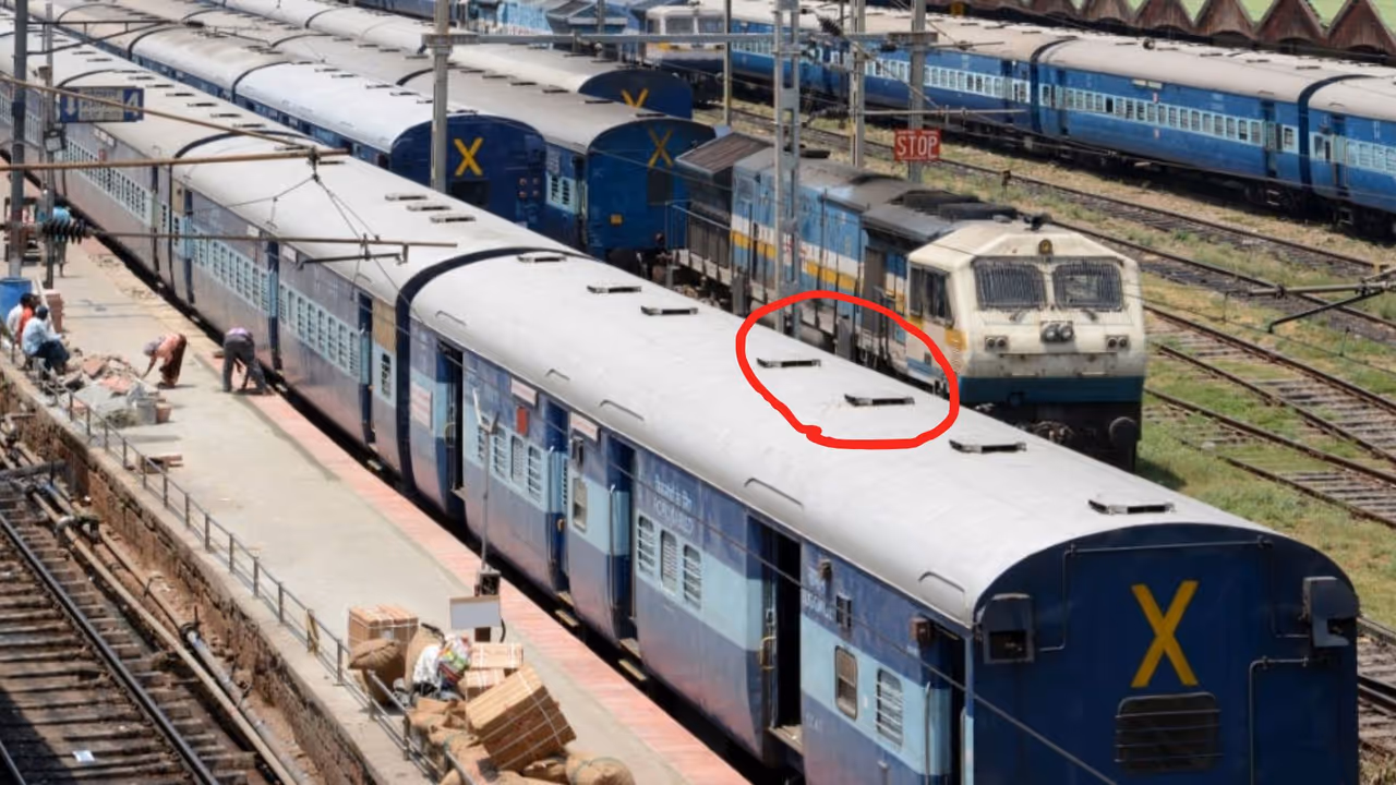ரயில் கூரையில் இருக்கும் மூடிகள் ரயில் கூரையில் இருக்கும் மூடிகள்