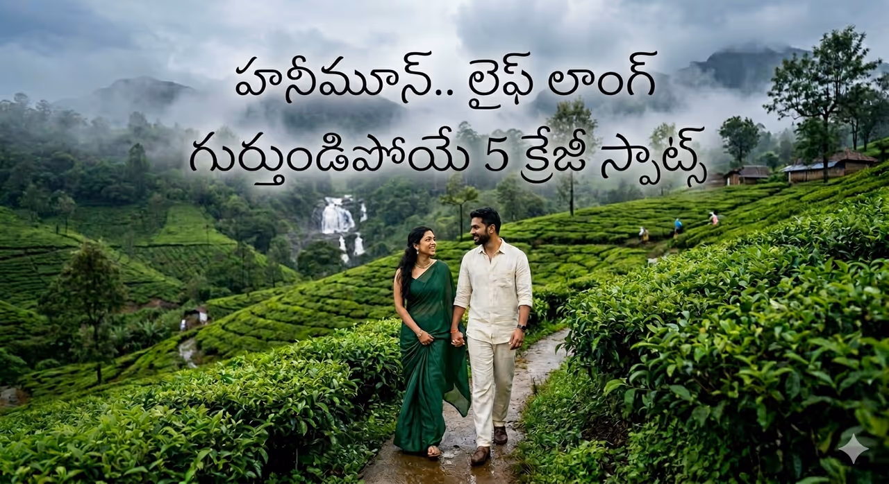 పెళ్లయ్యాక ఫస్ట్ రొమాంటిక్ ట్రిప్.. లైఫ్ లాంగ్ గుర్తుండిపోయే 5 క్రేజీ స్పాట్స్ పెళ్లయ్యాక ఫస్ట్ రొమాంటిక్ ట్రిప్.. లైఫ్ లాంగ్ గుర్తుండిపోయే 5 క్రేజీ స్పాట్స్