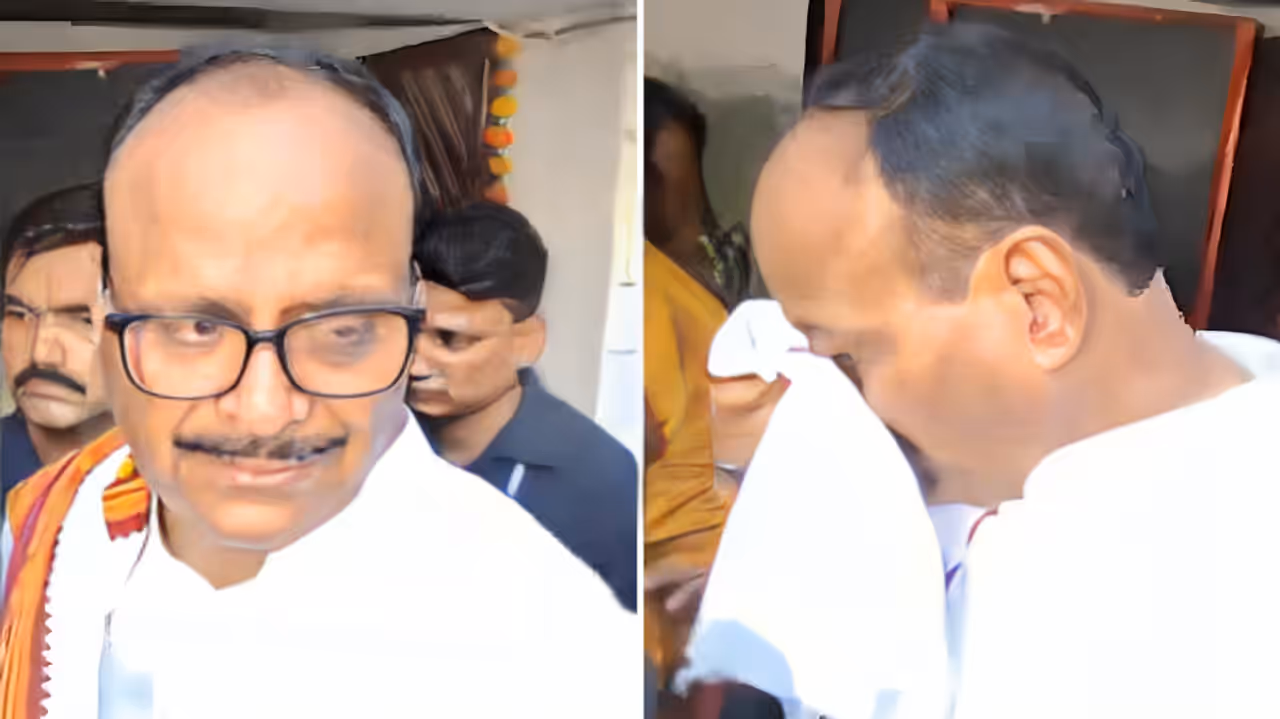 UP Deputy CM Overcome With Emotion After Lucknow Fire Tragedy UP Deputy CM Overcome With Emotion After Lucknow Fire Tragedy
