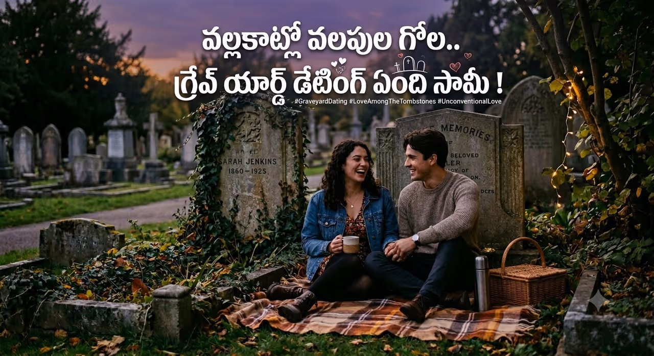 ప్రేమ కోసం వల్లకాటికైనా.. ఇప్పుడు గ్రేవ్ యార్డ్ డేటింగ్ ట్రెండ్ నడుస్తోంది.. అసలేంటిది? ప్రేమ కోసం వల్లకాటికైనా.. ఇప్పుడు గ్రేవ్ యార్డ్ డేటింగ్ ట్రెండ్ నడుస్తోంది.. అసలేంటిది?