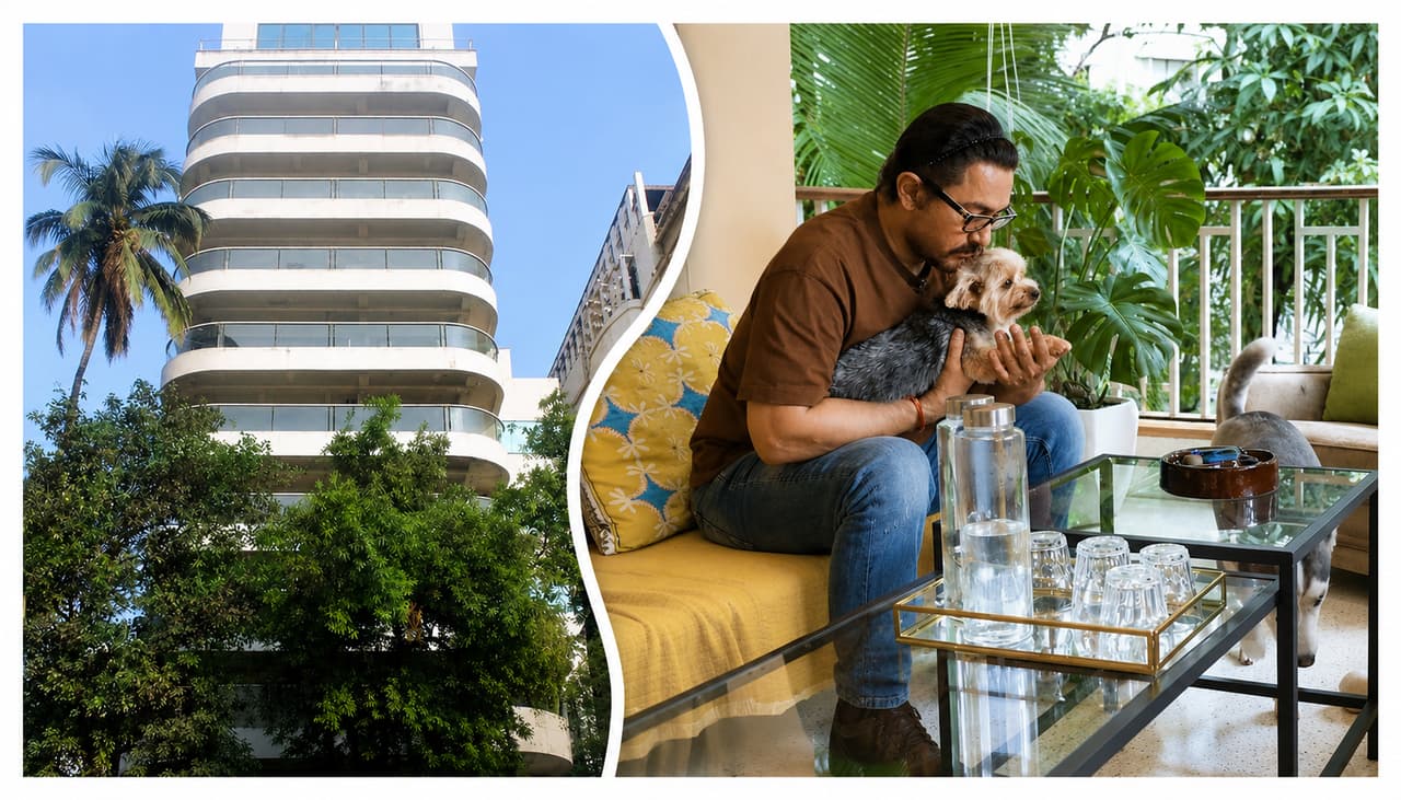 Step inside Aamir Khan's Mumbai home Step inside Aamir Khan's Mumbai home