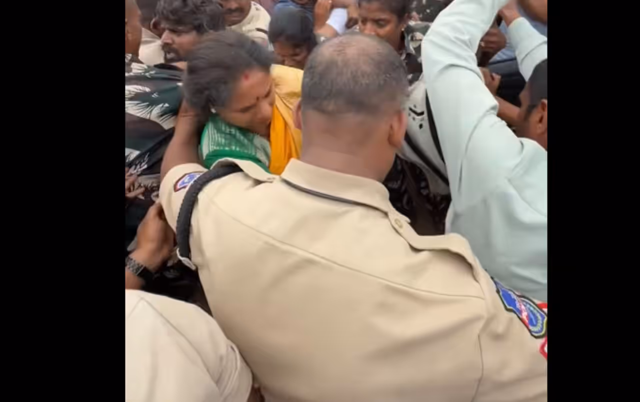 కల్వకుంట్ల కవిత అరెస్ట్ కల్వకుంట్ల కవిత అరెస్ట్