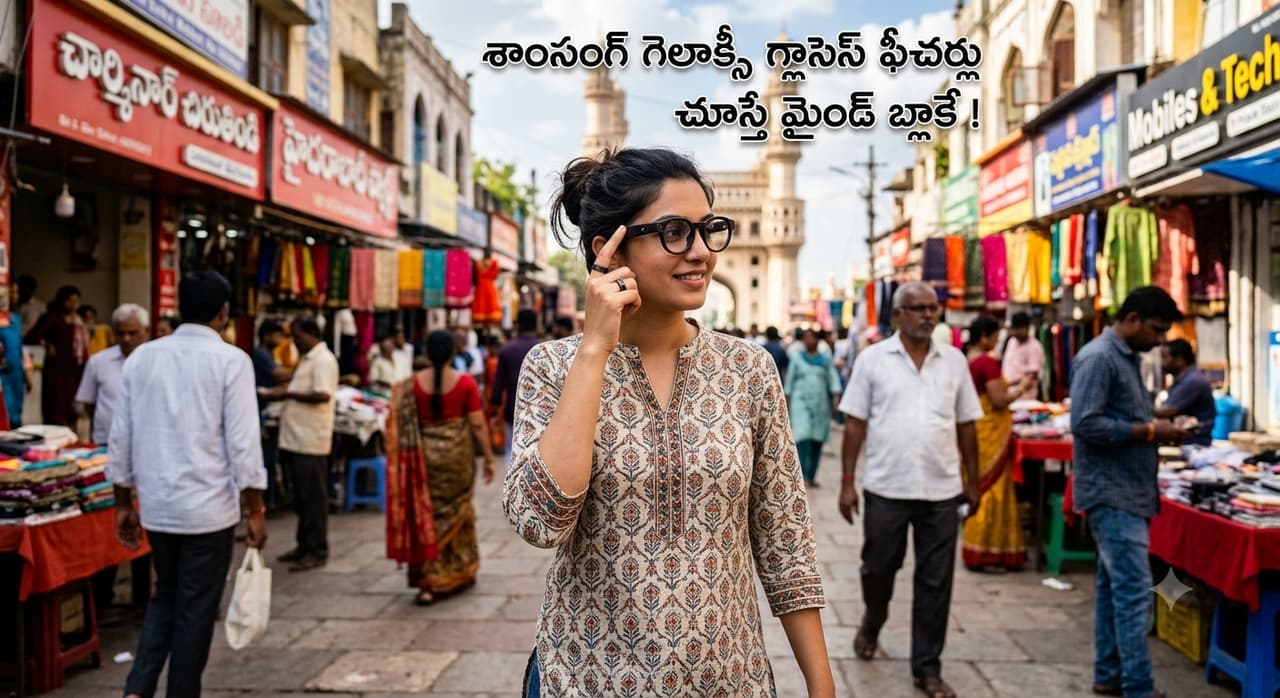 అదిరిపోయే ఫీచర్లతో శాంసంగ్ గెలాక్సీ గ్లాసెస్ లీక్.. మెటాకు గట్టి పోటీ అదిరిపోయే ఫీచర్లతో శాంసంగ్ గెలాక్సీ గ్లాసెస్ లీక్.. మెటాకు గట్టి పోటీ