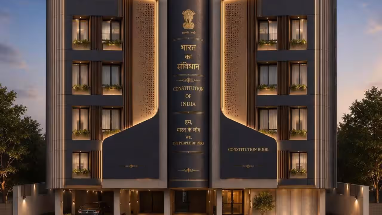 ಮಂಡ್ಯ: ಭಾರತದ ಮೊಟ್ಟ ಮೊದಲ ಸಂವಿಧಾನ ಭವನ ಮಂಡ್ಯ: ಭಾರತದ ಮೊಟ್ಟ ಮೊದಲ ಸಂವಿಧಾನ ಭವನ