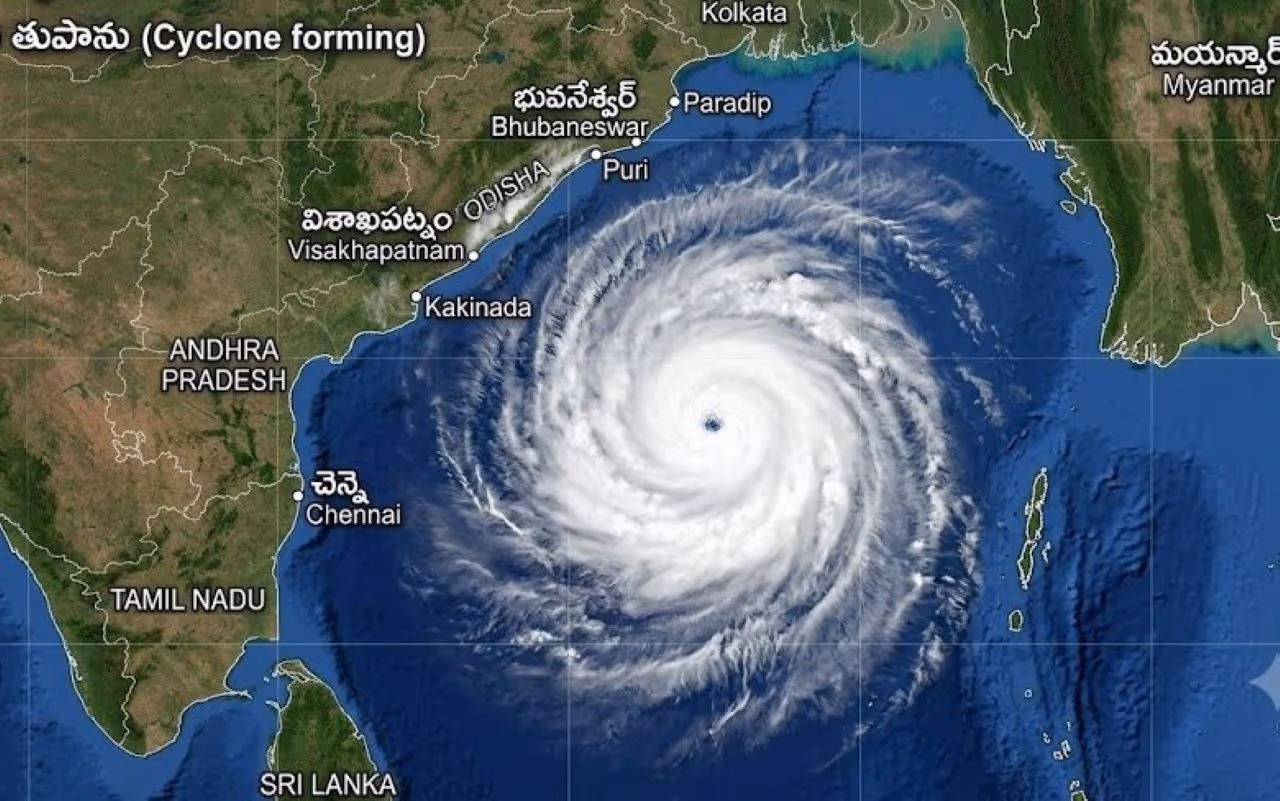 బంగాళాఖాతంలో తుపాను ఛాన్స్... బంగాళాఖాతంలో తుపాను ఛాన్స్...