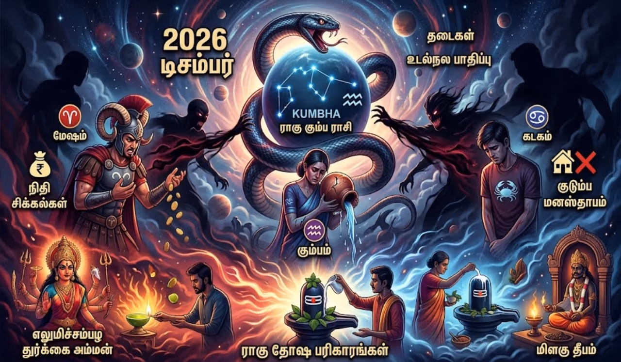 ராகுவால் கஷ்டங்களை சந்திக்க போகும் 3 ராசிகள் ராகுவால் கஷ்டங்களை சந்திக்க போகும் 3 ராசிகள்