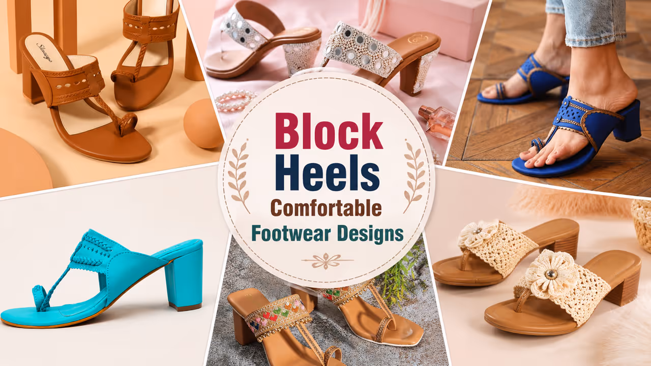 Block Heels Footwear: पूरा दिन कंफर्ट भी क्लास भी, स्कूल टीचर+ऑफिस लेडीज पहनें ऐसी 6 ब्लॉक हील्स Block Heels Footwear: पूरा दिन कंफर्ट भी क्लास भी, स्कूल टीचर+ऑफिस लेडीज पहनें ऐसी 6 ब्लॉक हील्स