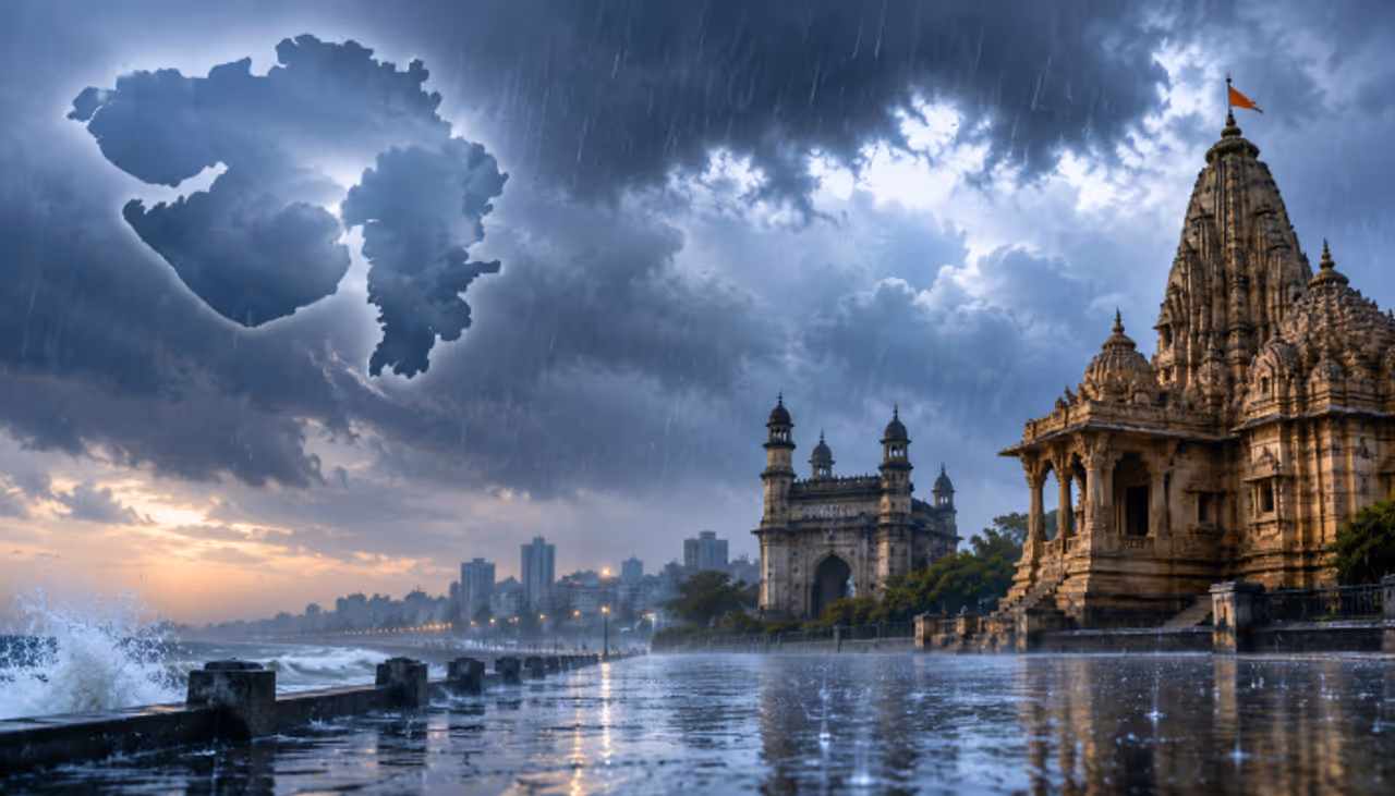 South Gujarat Records Torrential Rainfall South Gujarat Records Torrential Rainfall