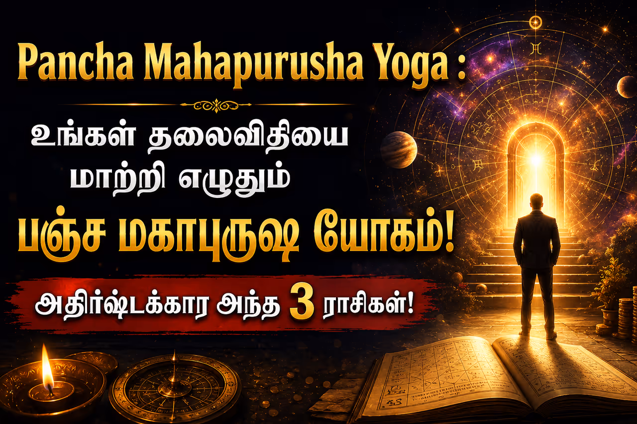 பஞ்ச மகா புருஷ யோகம் என்றால் என்ன? பஞ்ச மகா புருஷ யோகம் என்றால் என்ன?
