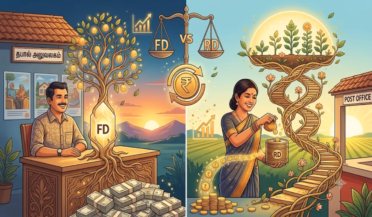 Post Office FD vs RD Which is the Best Investment Plan Post Office FD vs RD Which is the Best Investment Plan