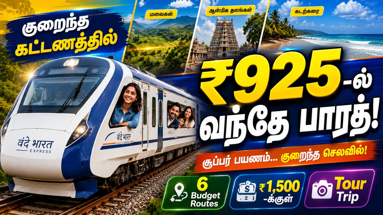 குறைந்த கட்டண வந்தே பாரத் ரயில்கள் குறைந்த கட்டண வந்தே பாரத் ரயில்கள்