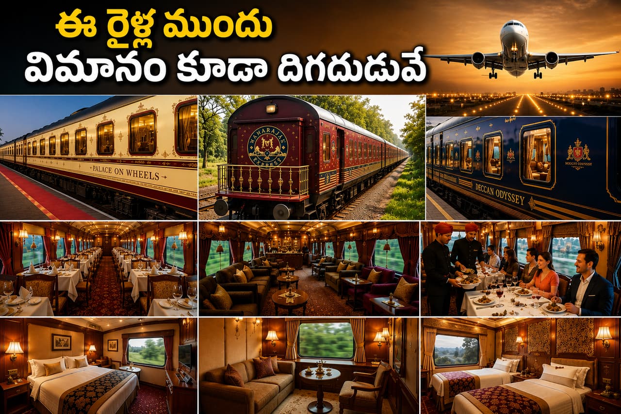 లగ్జరీ రైళ్లు.. జీవితంలో ఒక్కసారైనా ఎక్కాల్సిందే.. లగ్జరీ రైళ్లు.. జీవితంలో ఒక్కసారైనా ఎక్కాల్సిందే..