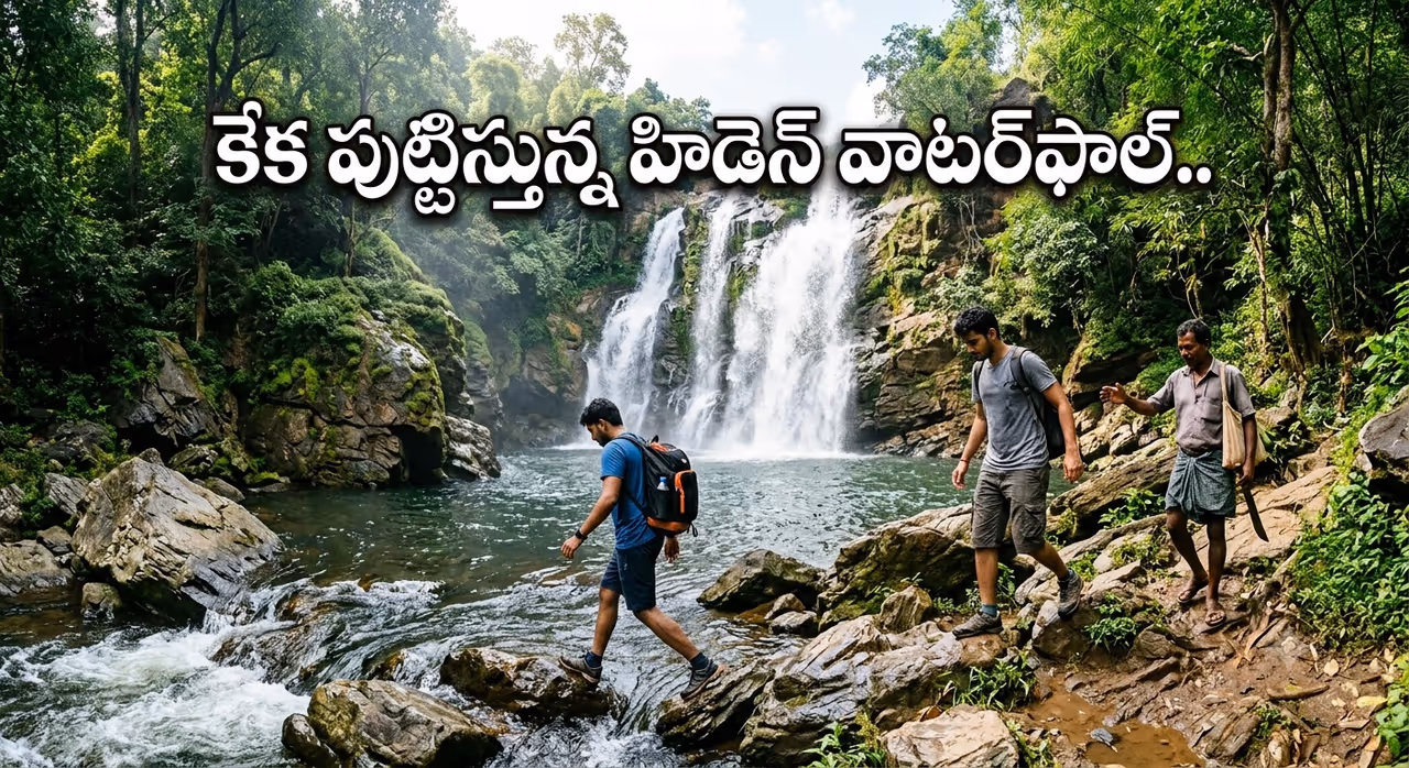ములుగు అడవుల్లో దాగి ఉన్న అద్భుతం.. వొంటిమామిడి లోధి జలపాతం ములుగు అడవుల్లో దాగి ఉన్న అద్భుతం.. వొంటిమామిడి లోధి జలపాతం