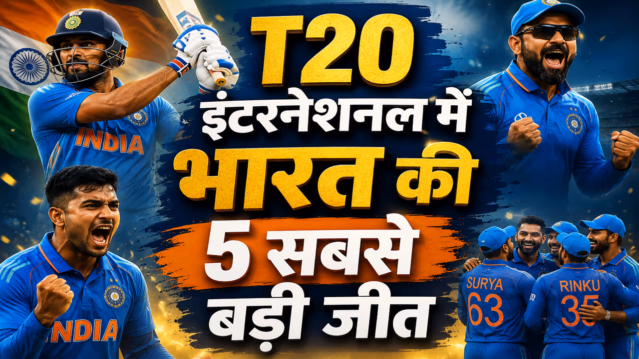 1. न्यूजीलैंड के खिलाफ 168 रन की जीत 1. न्यूजीलैंड के खिलाफ 168 रन की जीत