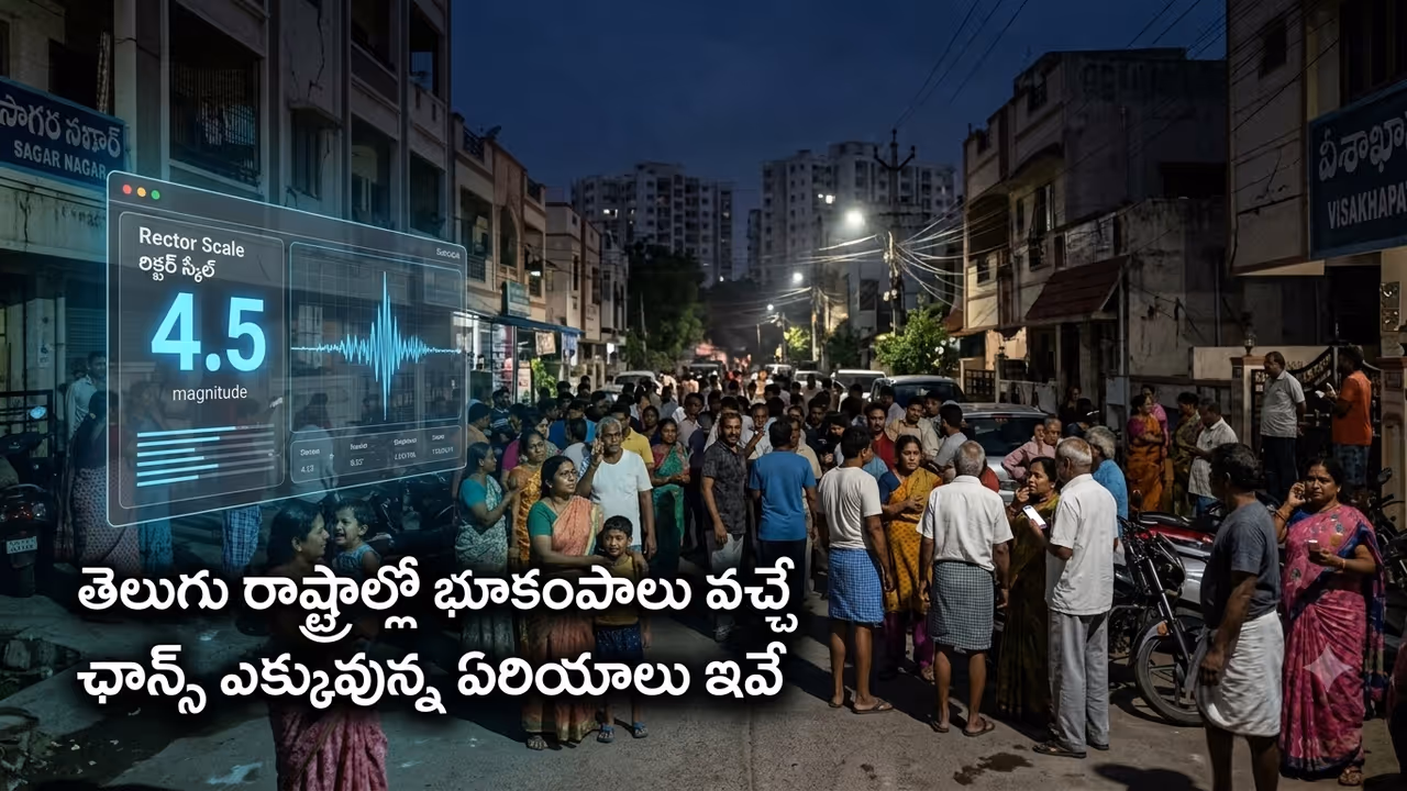 వైజాగ్ లో తెల్లవారుజామున భూప్రకంపనలు వైజాగ్ లో తెల్లవారుజామున భూప్రకంపనలు