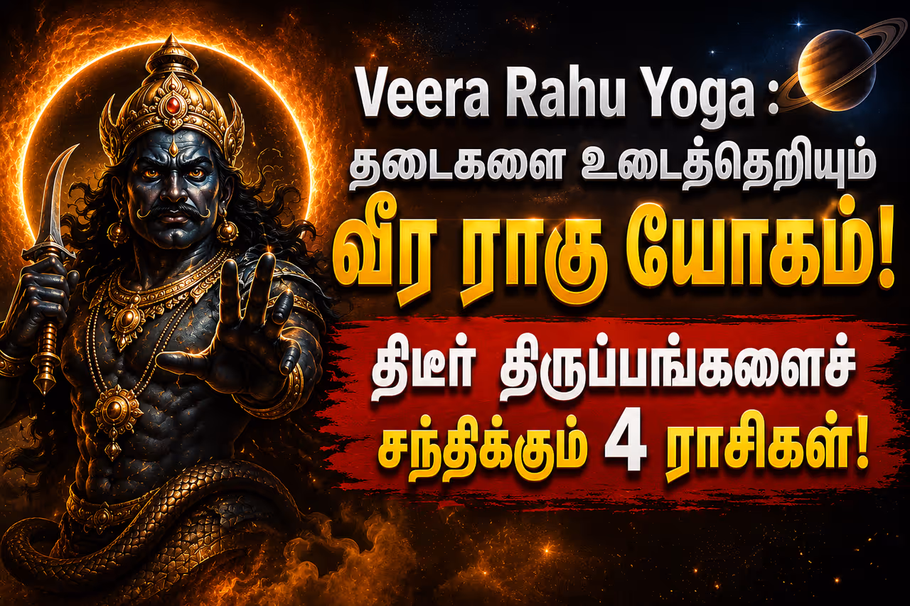 வீர ராகு யோகம் ஜோதிட முக்கியத்துவம் வீர ராகு யோகம் ஜோதிட முக்கியத்துவம்