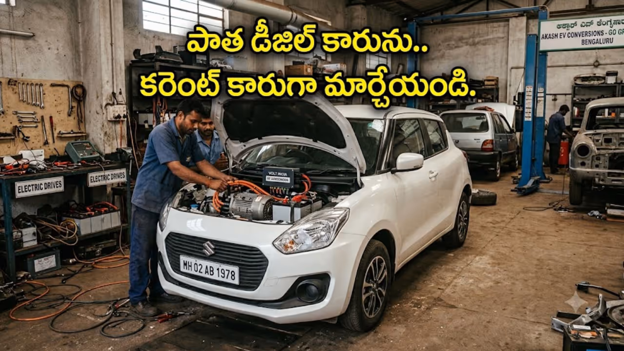 EV కన్వర్షన్ అంటే ఏంటి? EV కన్వర్షన్ అంటే ఏంటి?