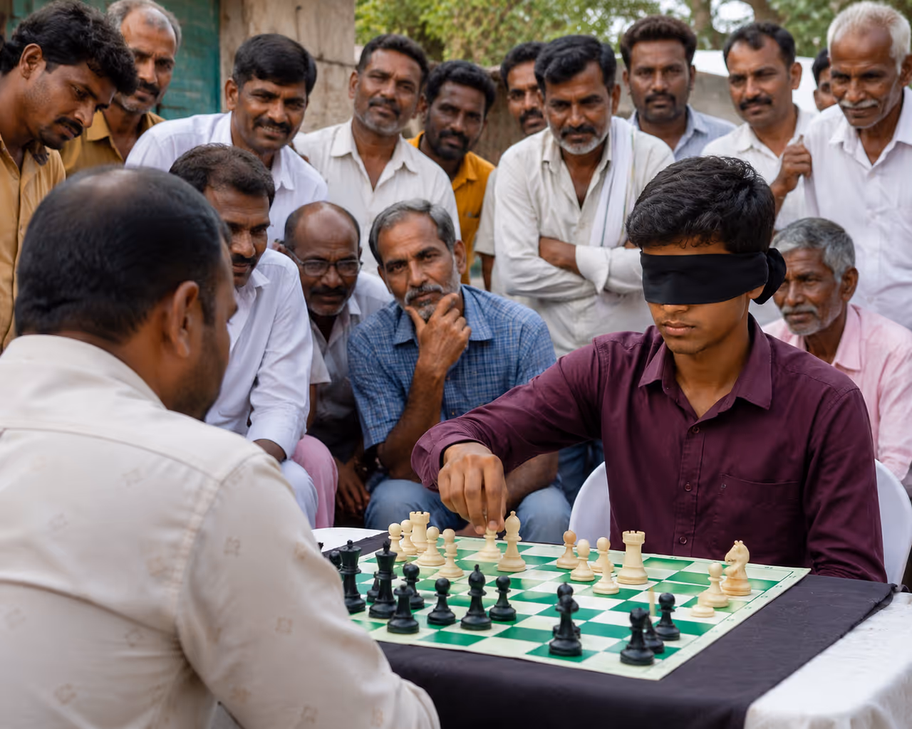 చెస్ గ్రామం... చెస్ గ్రామం...