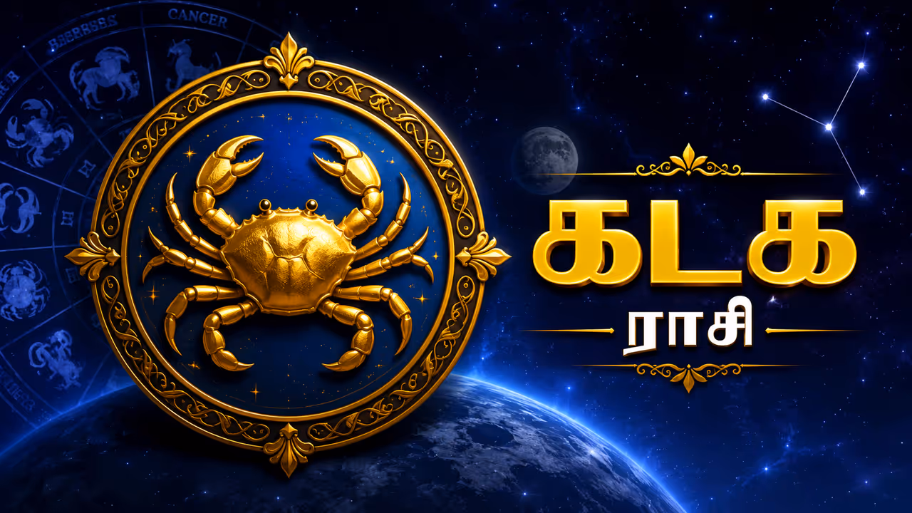 கடக ராசி: ஜாக்பாட் அடிக்க போகுது.! பணம் குவியும் நேரம்.! கடக ராசி: ஜாக்பாட் அடிக்க போகுது.! பணம் குவியும் நேரம்.!