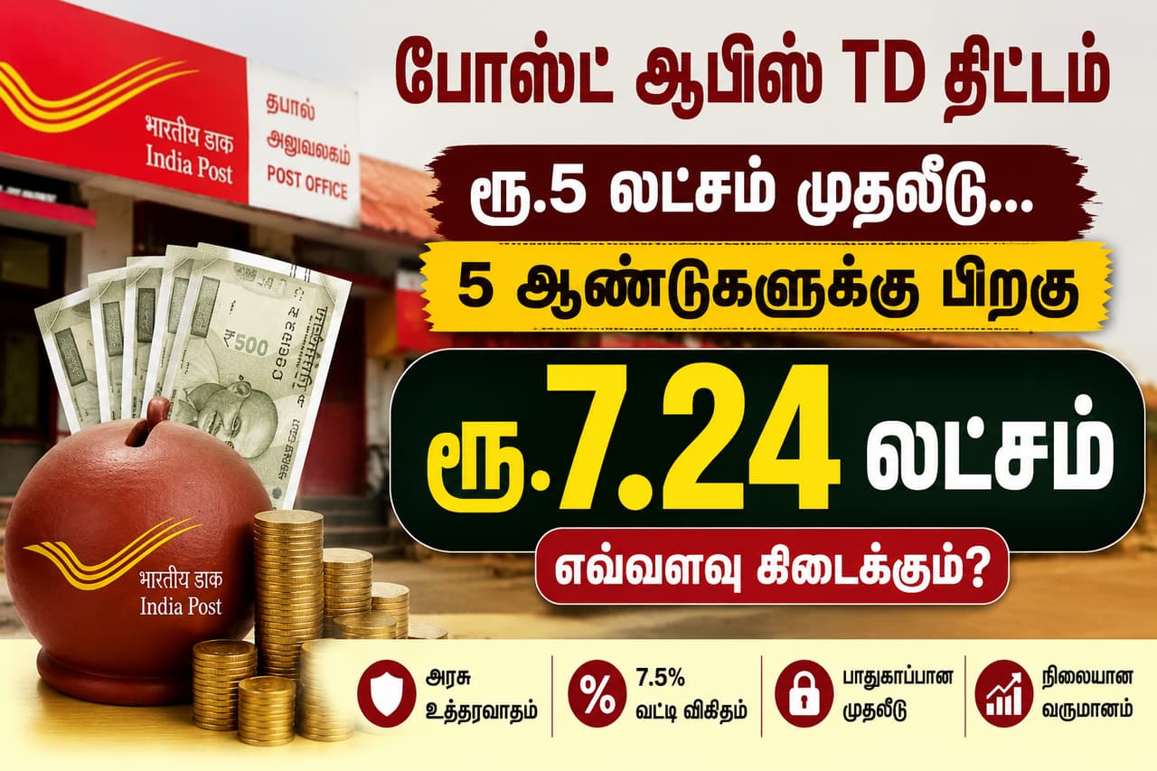 போஸ்ட் ஆபிஸ் TD ஸ்கீம் போஸ்ட் ஆபிஸ் TD ஸ்கீம்