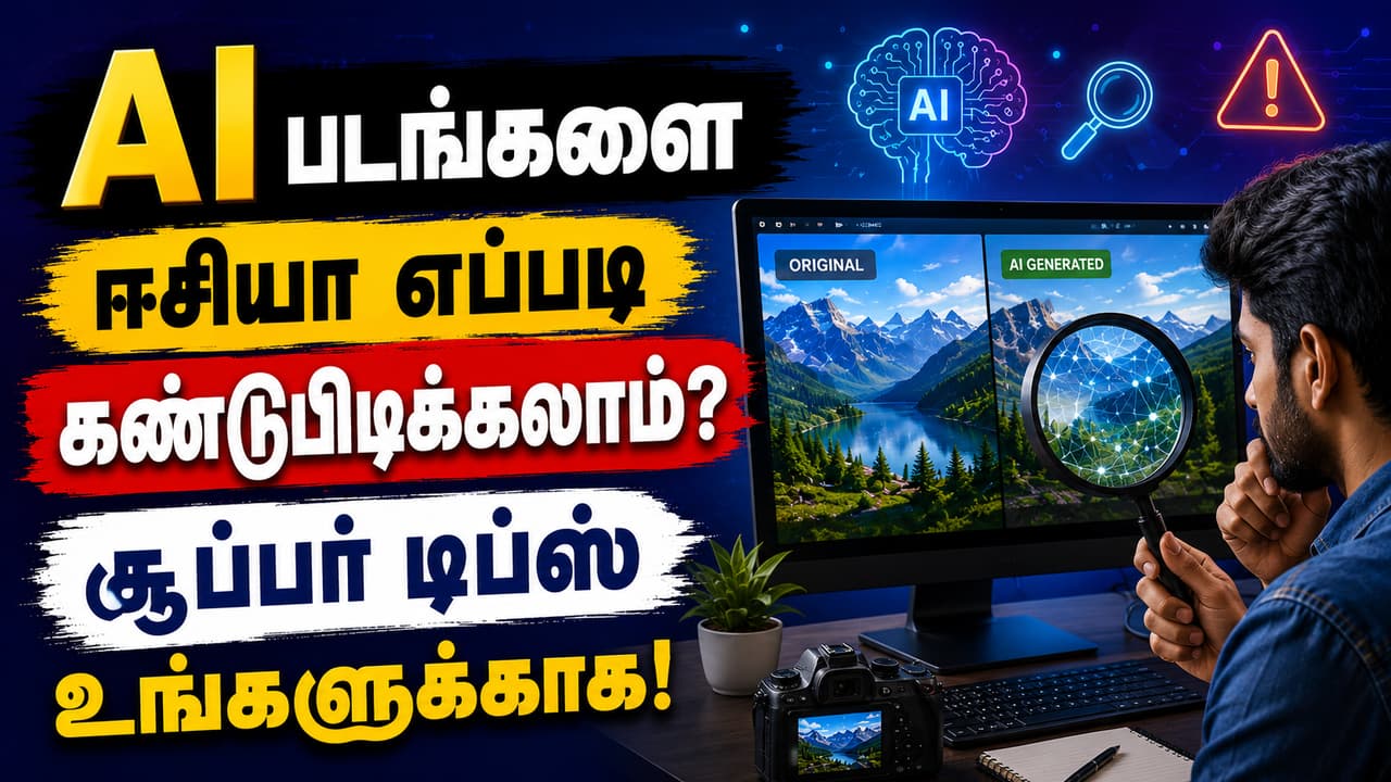 AI படங்களை இனம் காண்பது ஏன் அவசியம்? AI படங்களை இனம் காண்பது ஏன் அவசியம்?