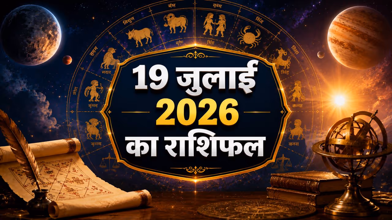 19 जुलाई 2026 का राशिफल 19 जुलाई 2026 का राशिफल