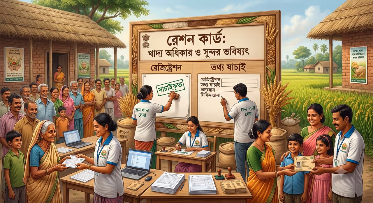 রেশন কার্ড আজ আর শুধু খাদ্যের নথি নয় রেশন কার্ড আজ আর শুধু খাদ্যের নথি নয়