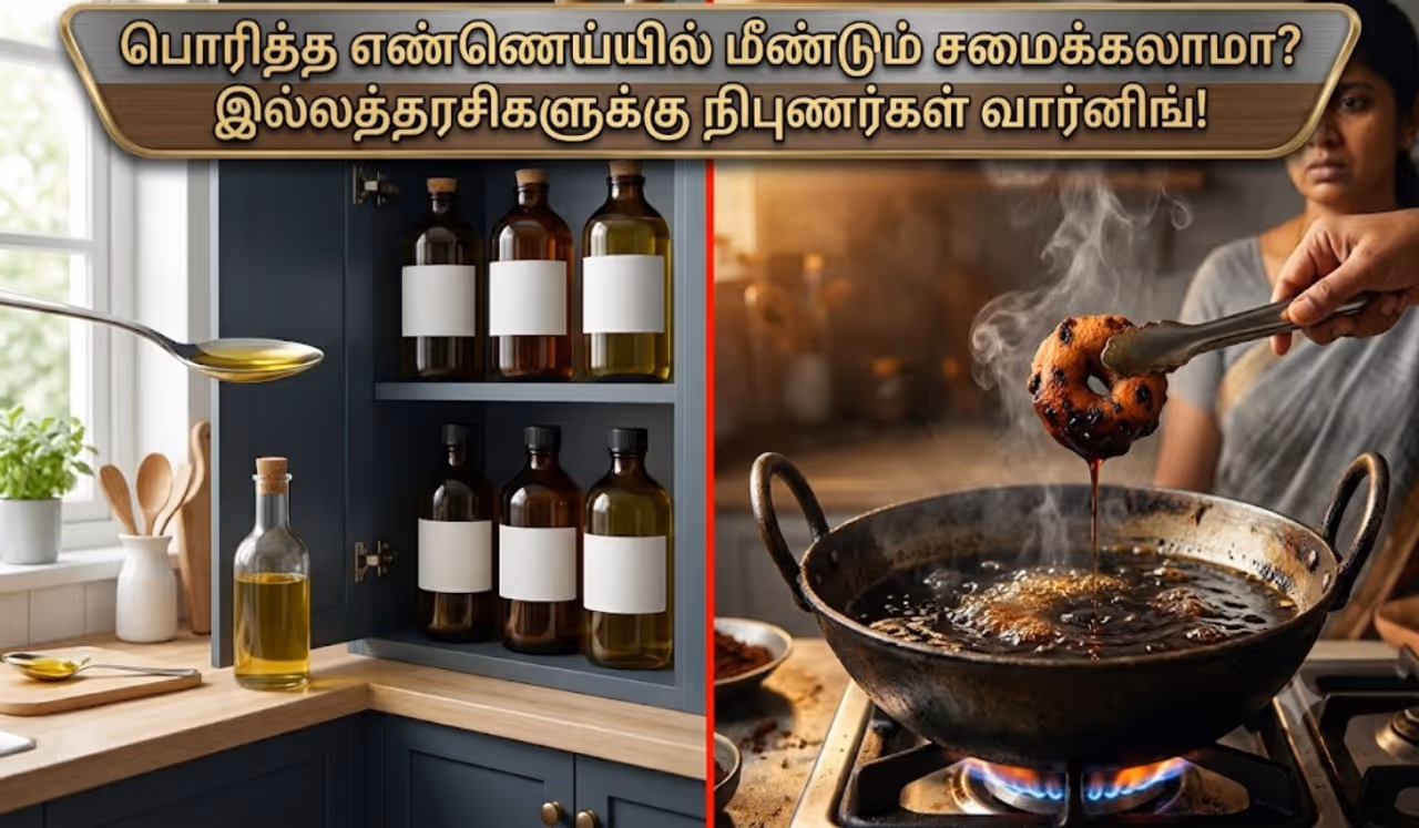 சமையல் எண்ணெய் எப்போது கெட்டுப்போகும்? சமையல் எண்ணெய் எப்போது கெட்டுப்போகும்?