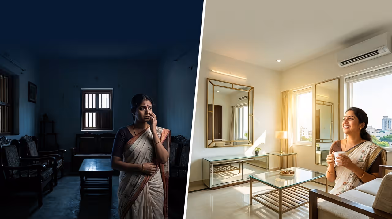 ரகசியத்தால் பிரகாசிக்கும் வீடு.! ரகசியத்தால் பிரகாசிக்கும் வீடு.!