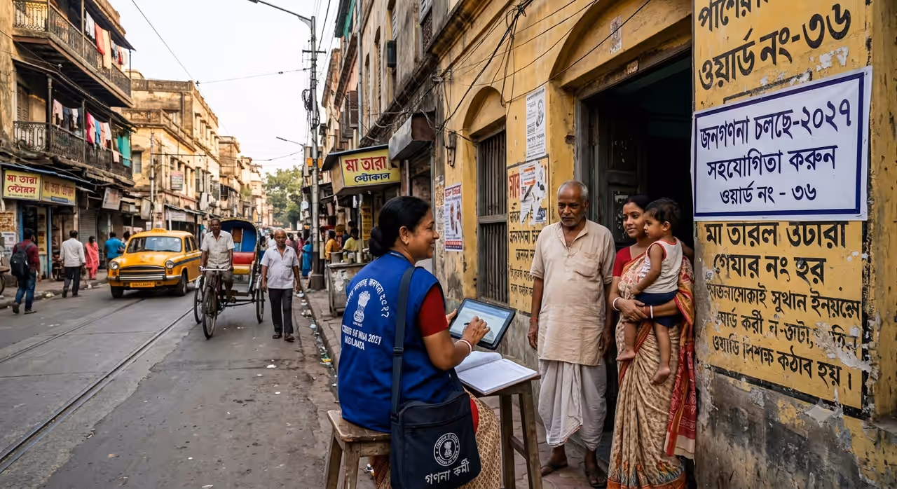 কলকাতাকে ভাগ করা হল ৮,১১২টি গণনা ব্লকে কলকাতাকে ভাগ করা হল ৮,১১২টি গণনা ব্লকে