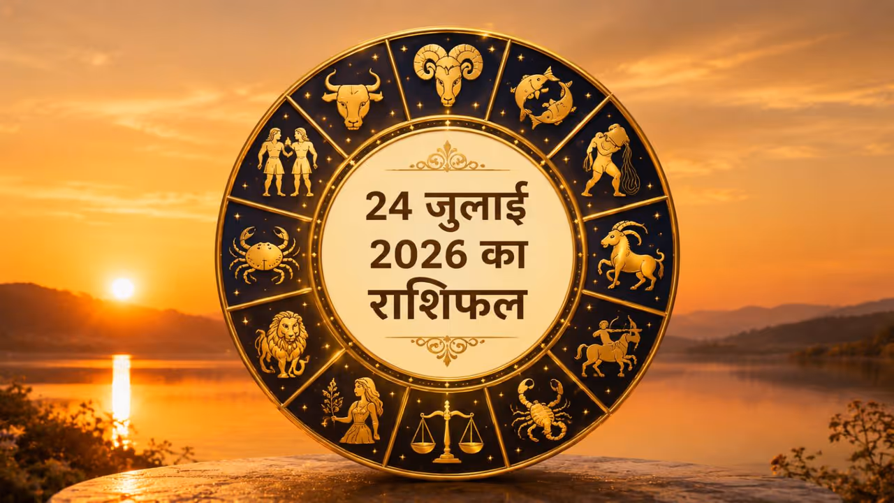 24 जुलाई 2026 का राशिफल 24 जुलाई 2026 का राशिफल