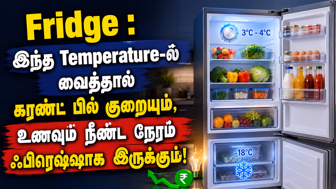Fridge இன் Temperature Setting ஏன் முக்கியமானது? Fridge இன் Temperature Setting ஏன் முக்கியமானது?