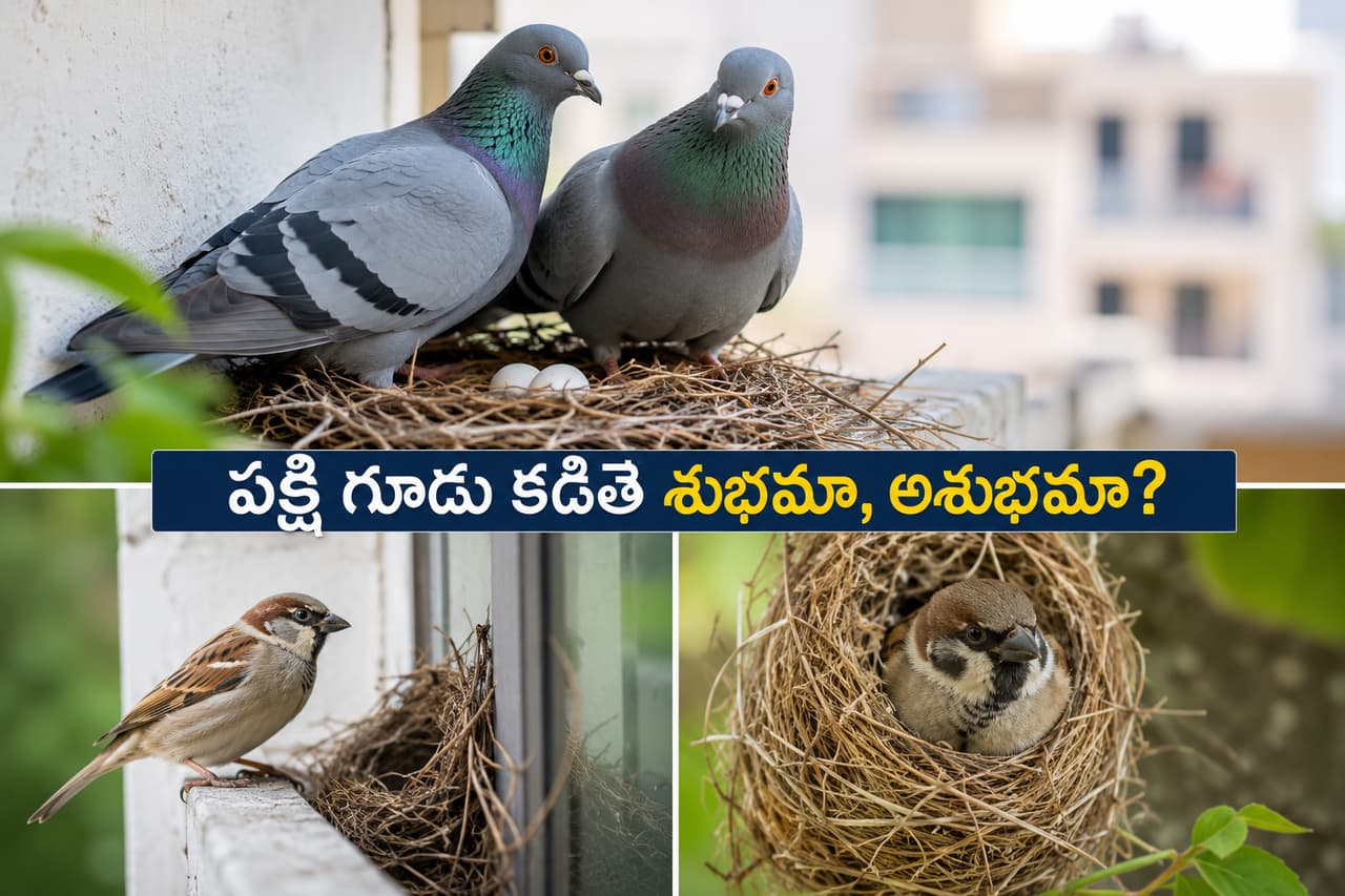 పక్షి గూడు కడితే ఏమౌతుంది? పక్షి గూడు కడితే ఏమౌతుంది?