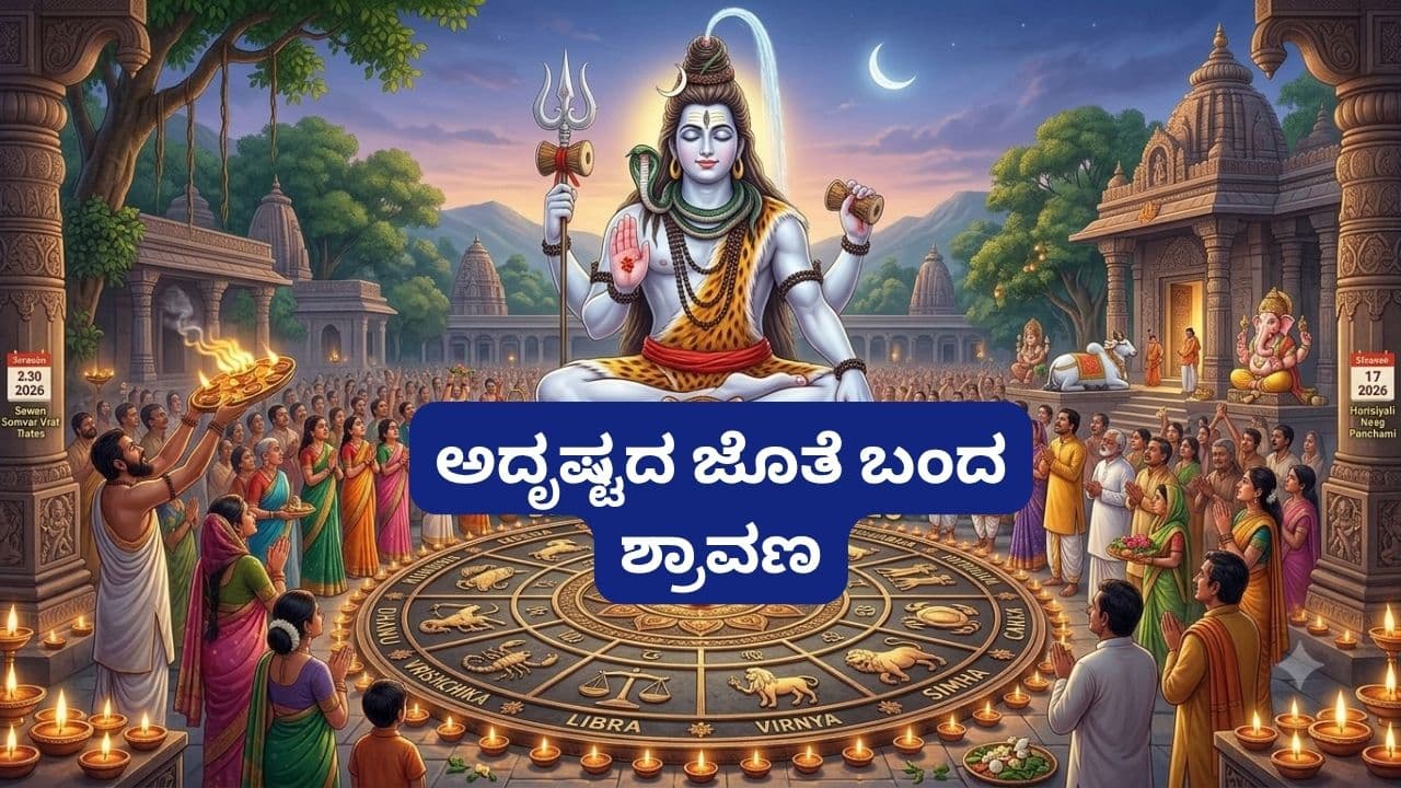 ಶಿವನಿಗೆ ಅತ್ಯಂತ ಪ್ರಿಯವಾದ ಶ್ರಾವಣ ಮಾಸ ಶಿವನಿಗೆ ಅತ್ಯಂತ ಪ್ರಿಯವಾದ ಶ್ರಾವಣ ಮಾಸ