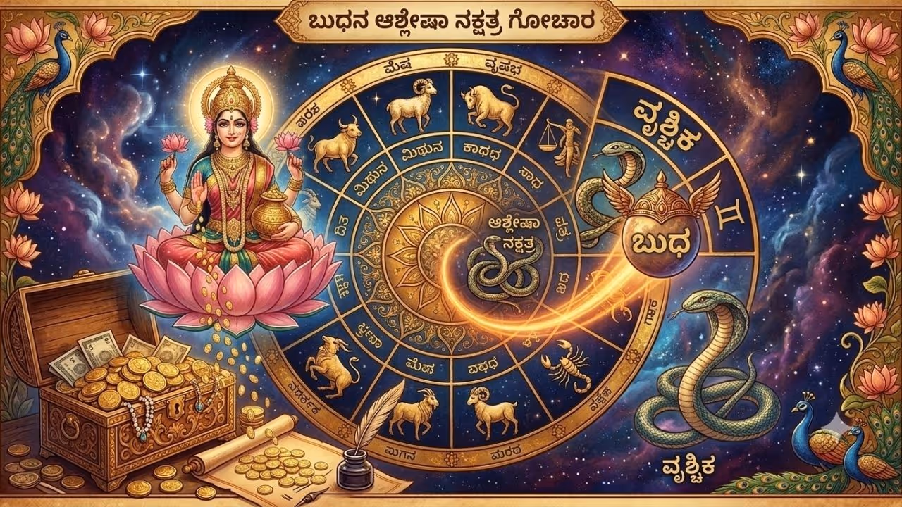 ಆಶ್ಲೇಷಾ ನಕ್ಷತ್ರದಲ್ಲಿ ಬುಧ ಚಲನೆ ಆಶ್ಲೇಷಾ ನಕ್ಷತ್ರದಲ್ಲಿ ಬುಧ ಚಲನೆ