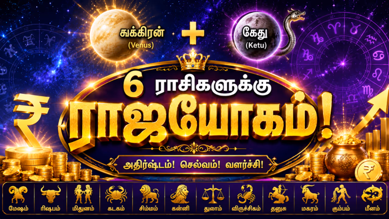 சுக்கிரன் கேது ராஜயோகம் சுக்கிரன் கேது ராஜயோகம்
