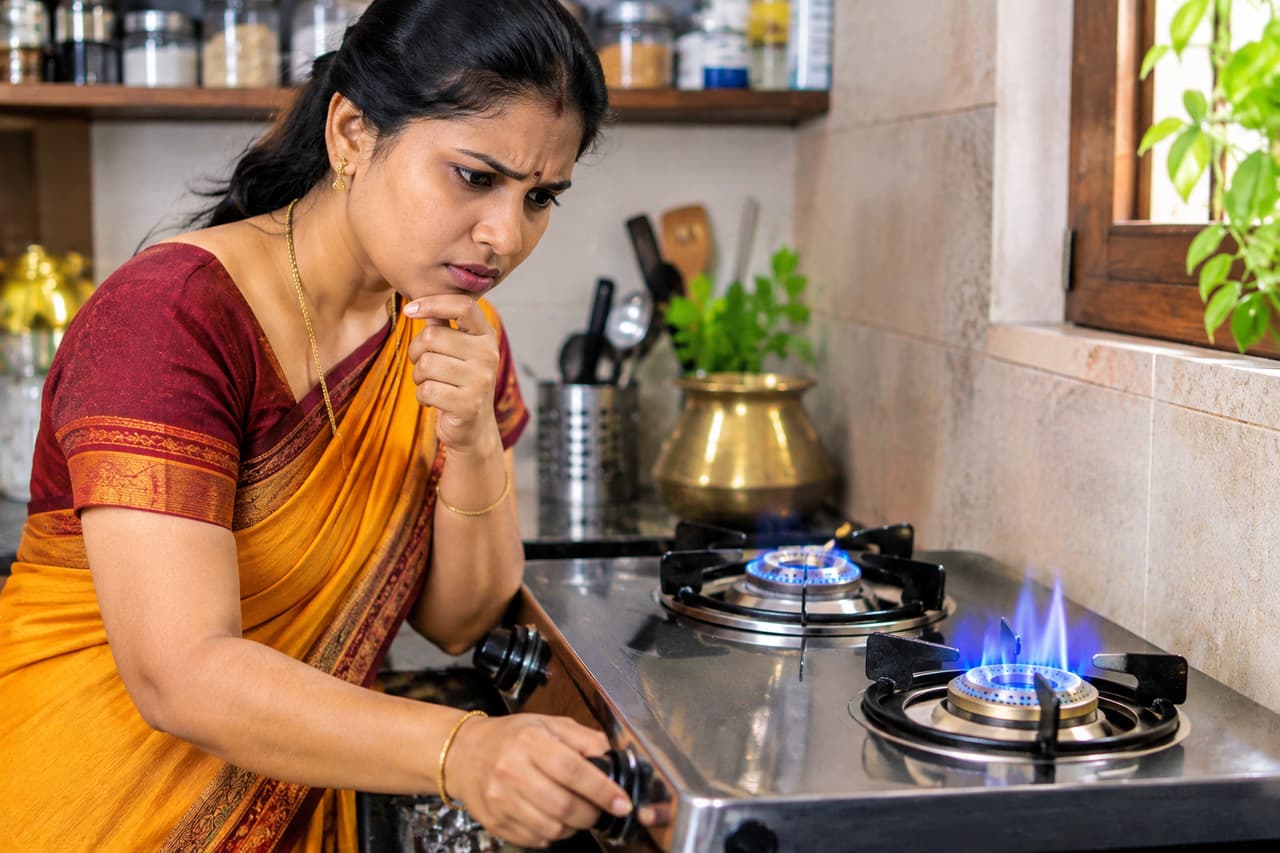 கேஸ் அடுப்பில் தீ மிகவும் குறைவாக வருகிறதா? காரணம் என்ன? எப்படி சரிசெய்வது? கேஸ் அடுப்பில் தீ மிகவும் குறைவாக வருகிறதா? காரணம் என்ன? எப்படி சரிசெய்வது?