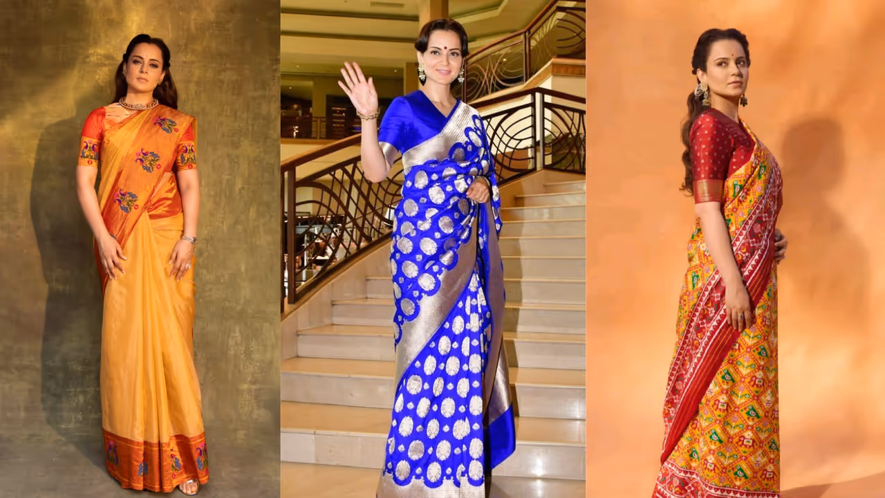Kangana Ranaut The saree Queen! Kangana Ranaut The saree Queen!