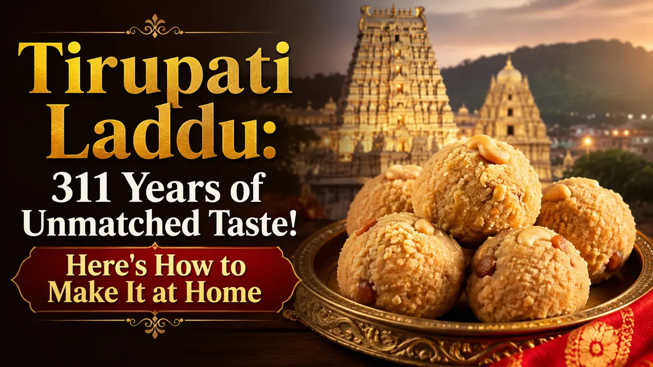 Tirupati Laddu crosses a 311 year milestone! Tirupati Laddu crosses a 311 year milestone!