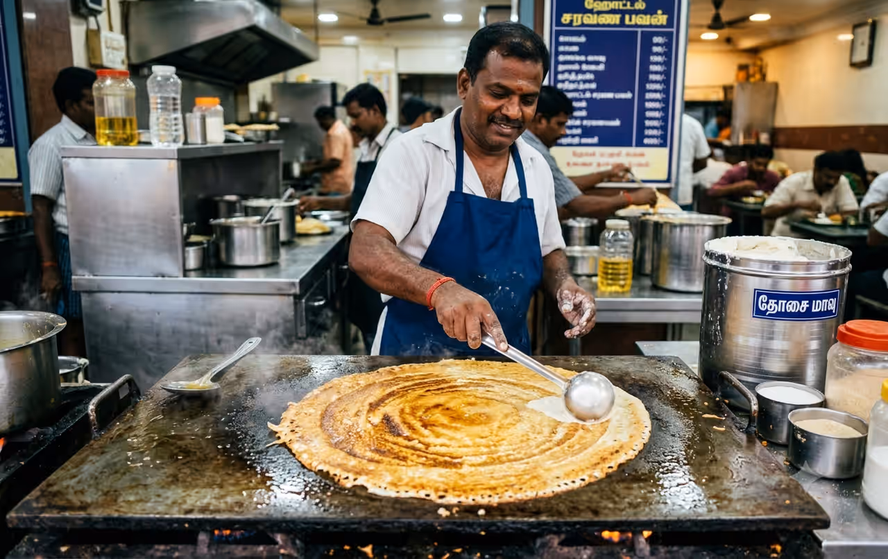 ஹோட்டல் ஸ்டைலில் மொறு மொறு தோசை ஹோட்டல் ஸ்டைலில் மொறு மொறு தோசை