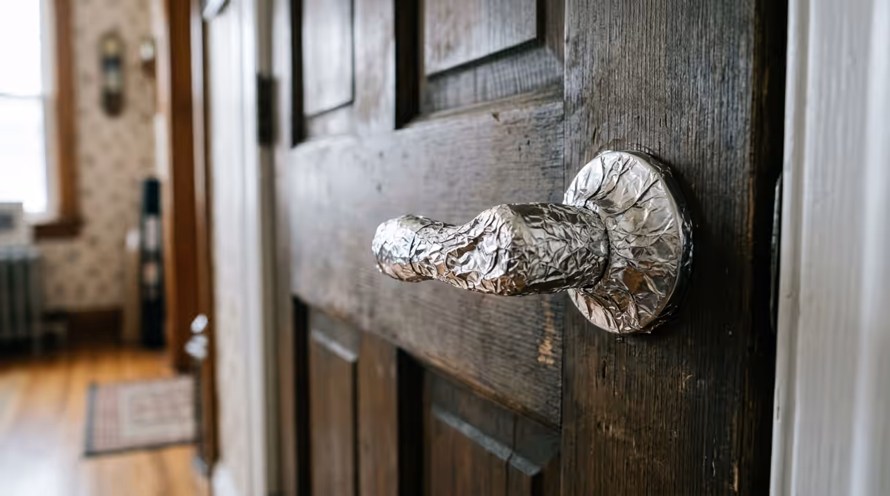 Aluminum Foil Door Handle Hack Aluminum Foil Door Handle Hack