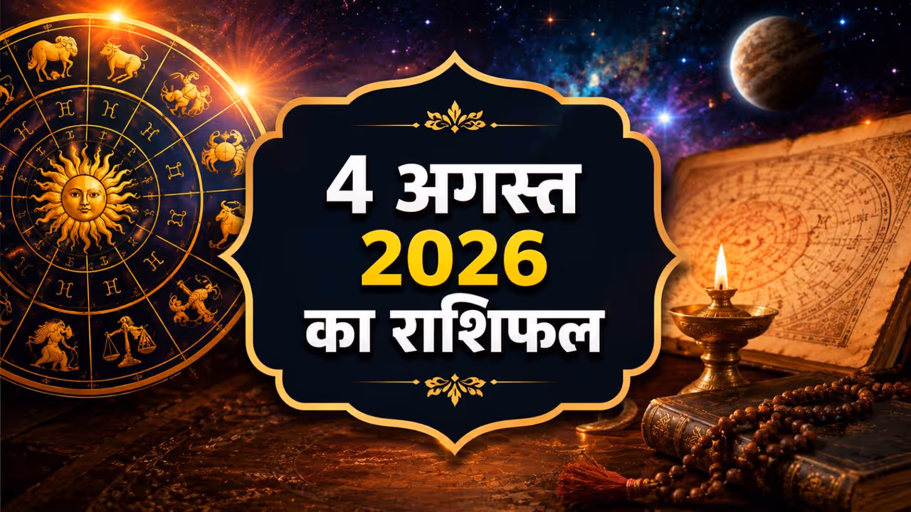 4 अगस्त 2026 का राशिफल 4 अगस्त 2026 का राशिफल