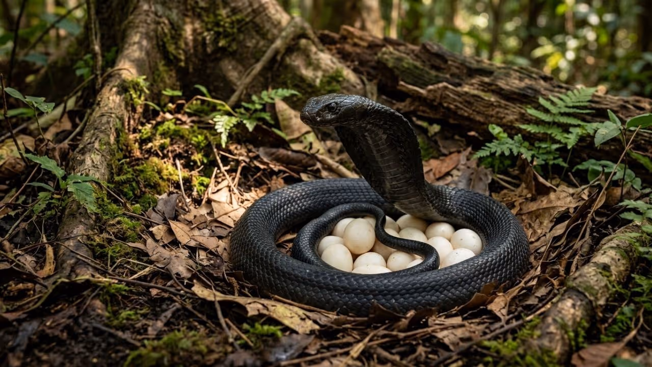 ಗೂಡು ಕಟ್ಟುವ ಹಾವು ಗೂಡು ಕಟ್ಟುವ ಹಾವು