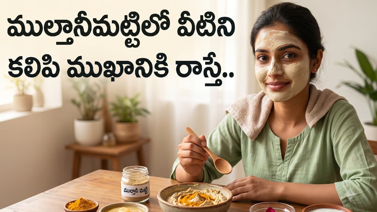 ముల్తానీమట్టితో మెరుపు ముల్తానీమట్టితో మెరుపు