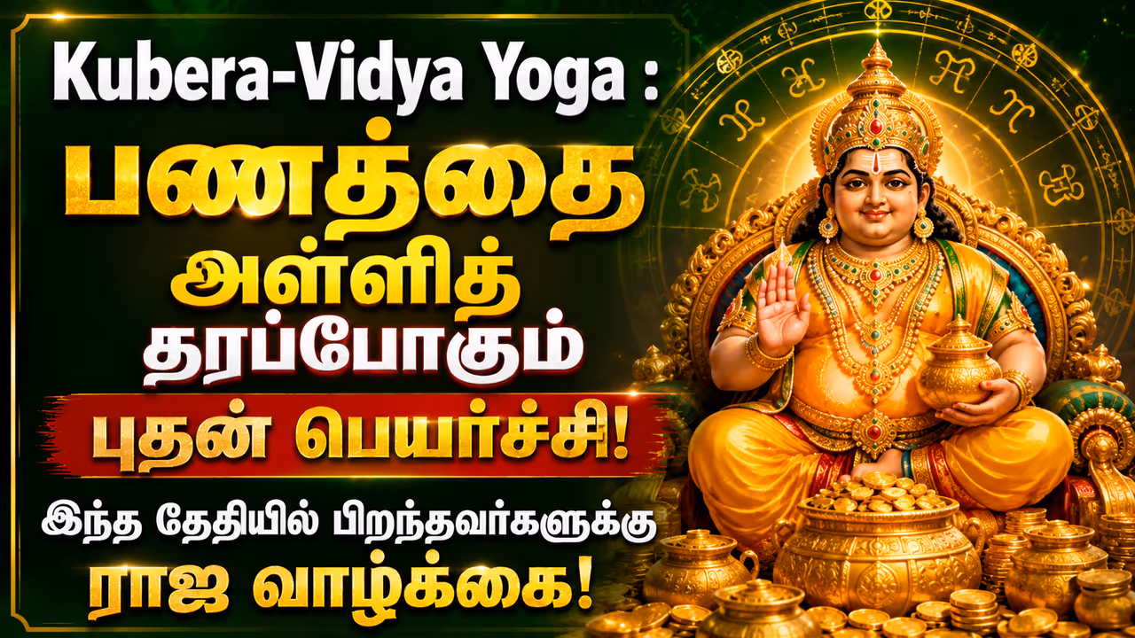 குபேர வித்யா யோகம் (Kubera Vidya Yoga) குபேர வித்யா யோகம் (Kubera Vidya Yoga)