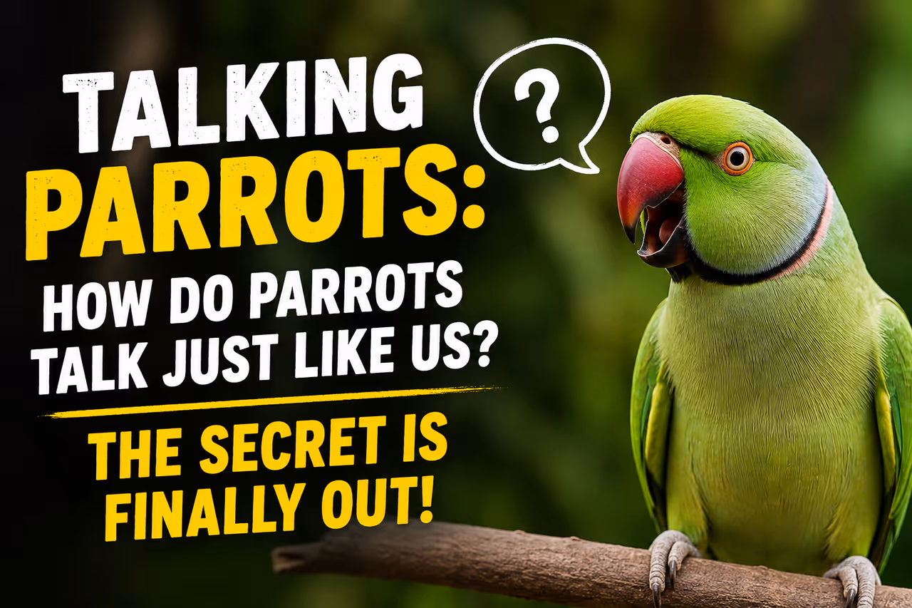 How are only parrots able to talk? How are only parrots able to talk?