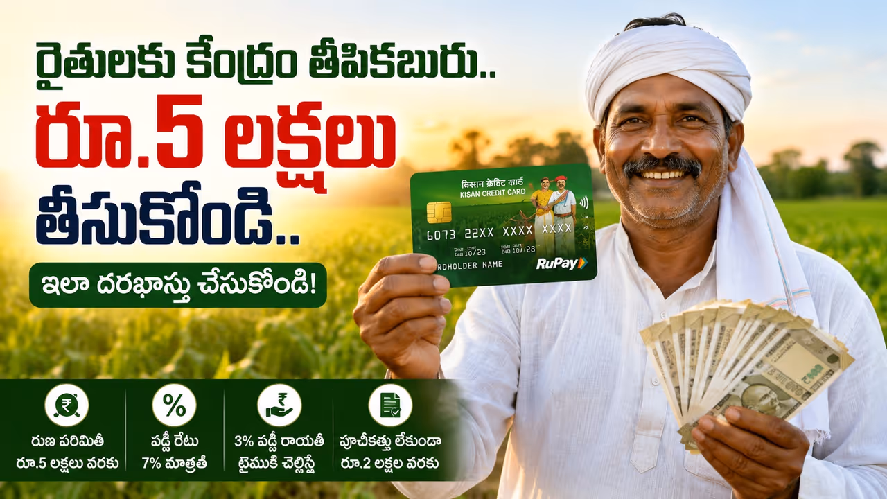 కేంద్రం సూపర్ ఆఫర్: రైతులకు ఎలాంటి గ్యారెంటీ లేకుండానే రుణాలు కేంద్రం సూపర్ ఆఫర్: రైతులకు ఎలాంటి గ్యారెంటీ లేకుండానే రుణాలు