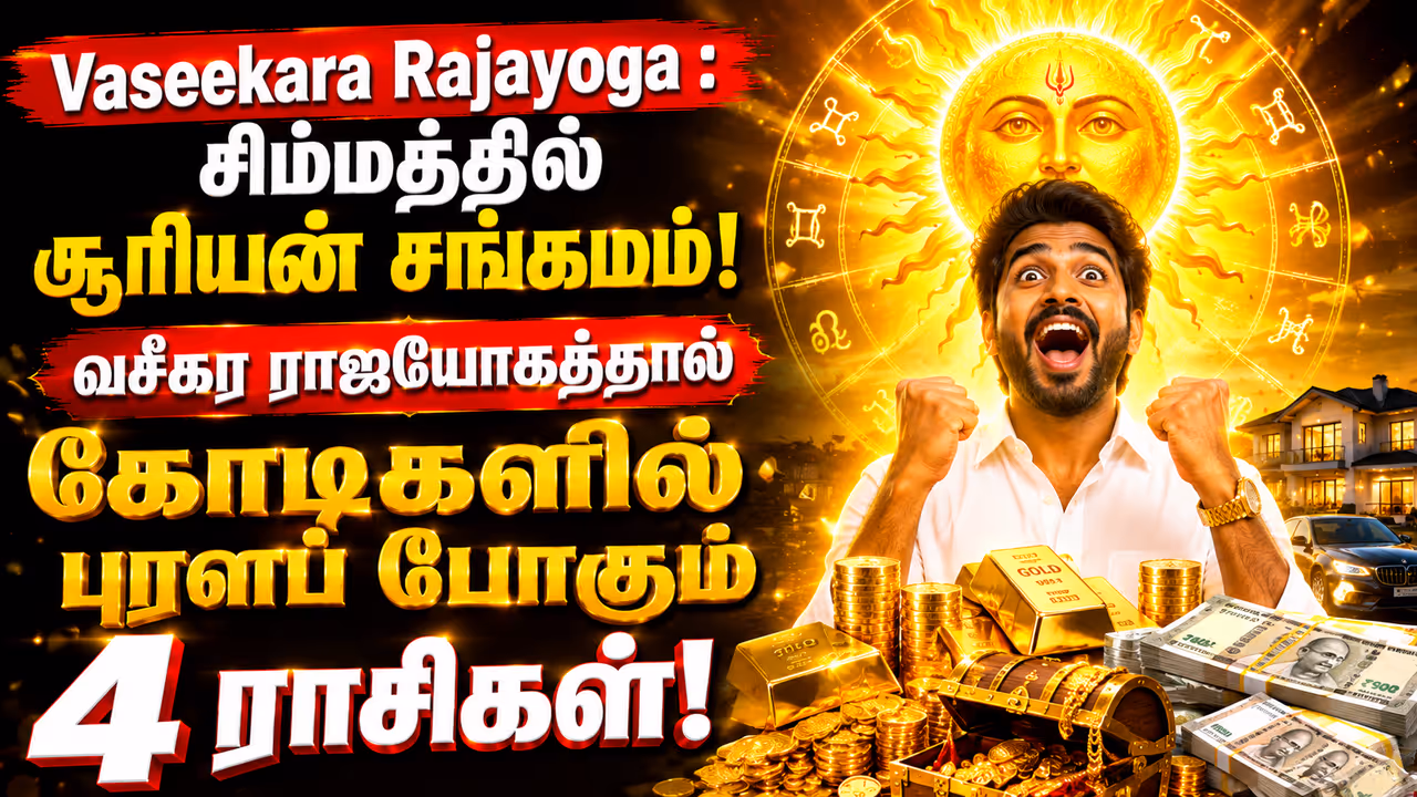 வசீகர ராஜயோகமும் சூரியனின் சிம்ம சங்கமமும்! வசீகர ராஜயோகமும் சூரியனின் சிம்ம சங்கமமும்!
